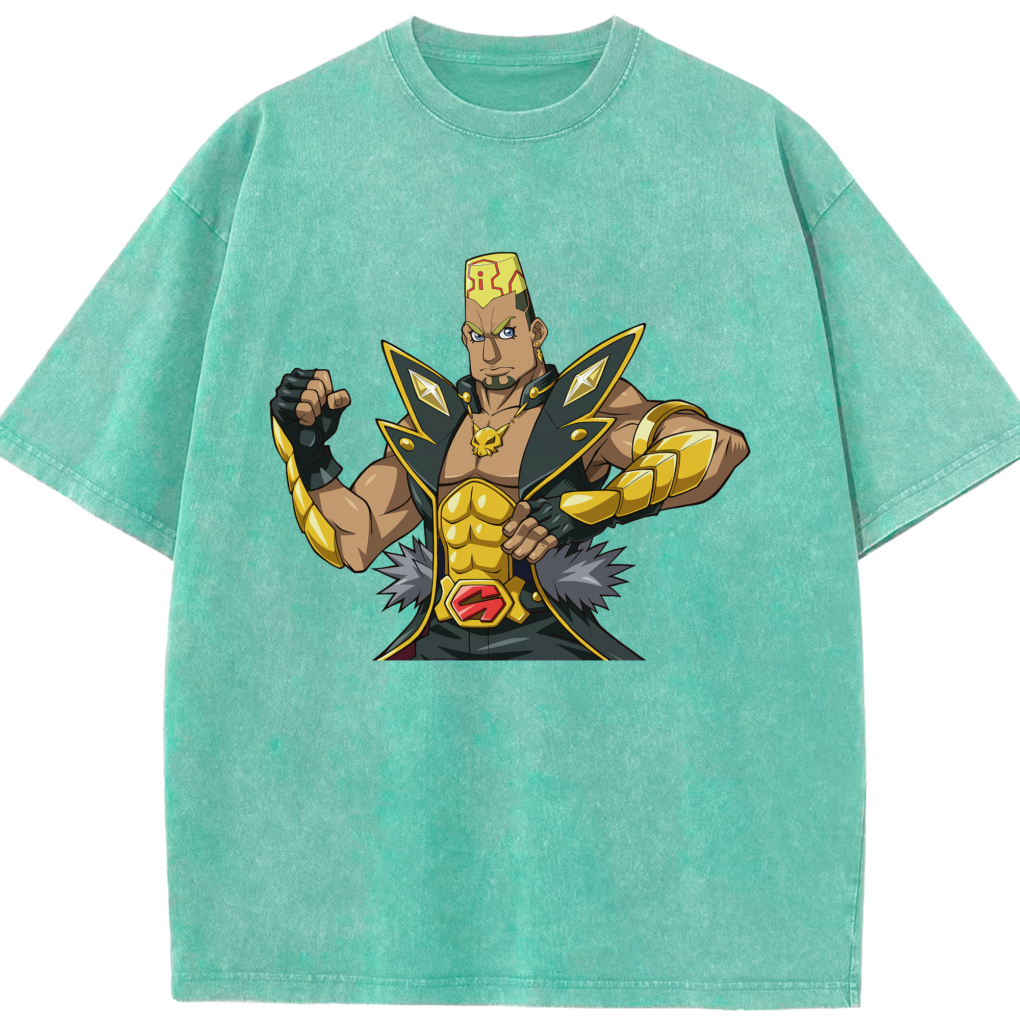 （画像用） 遊☆戯☆王 Yu-Gi-Oh! 綿100% ヴィンテージ風 半袖Tシャツ（フロントプリント）